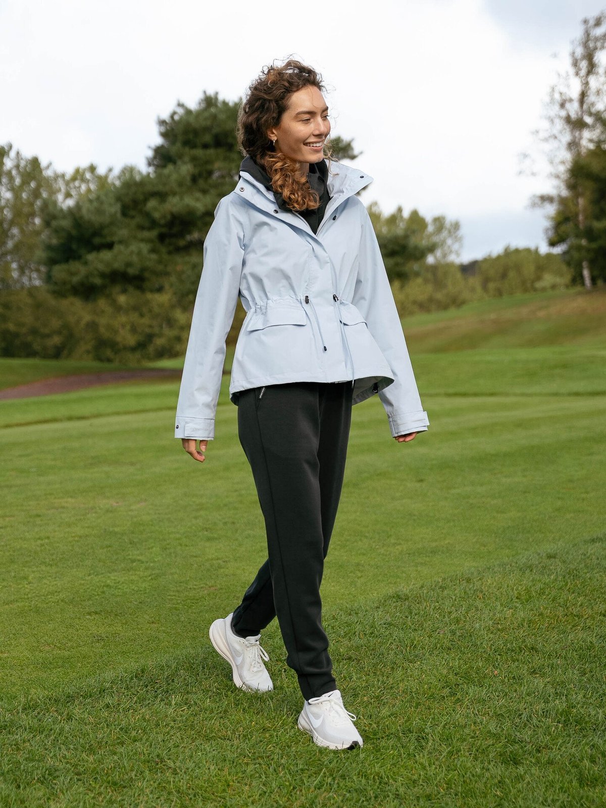 Twentyfour Mode Kaja Skalljakke Frostblå