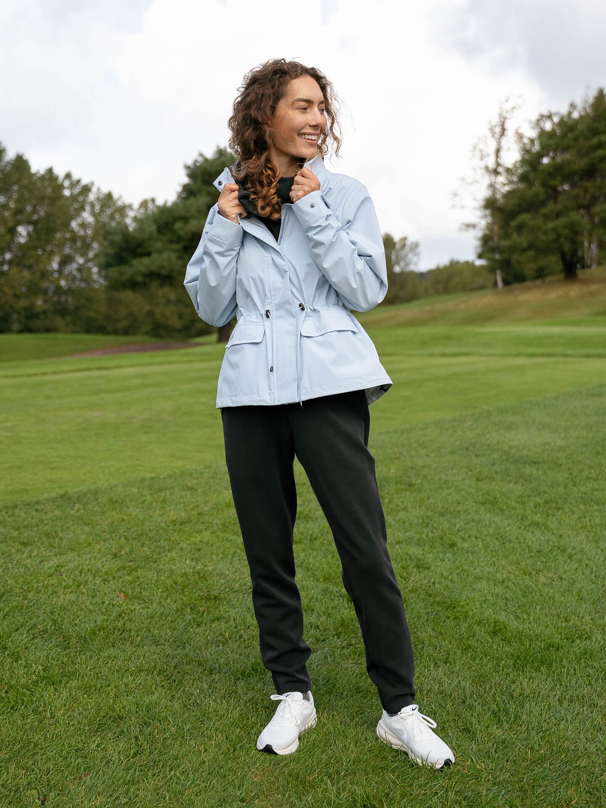 Twentyfour Mode Kaja Skalljakke Frostblå