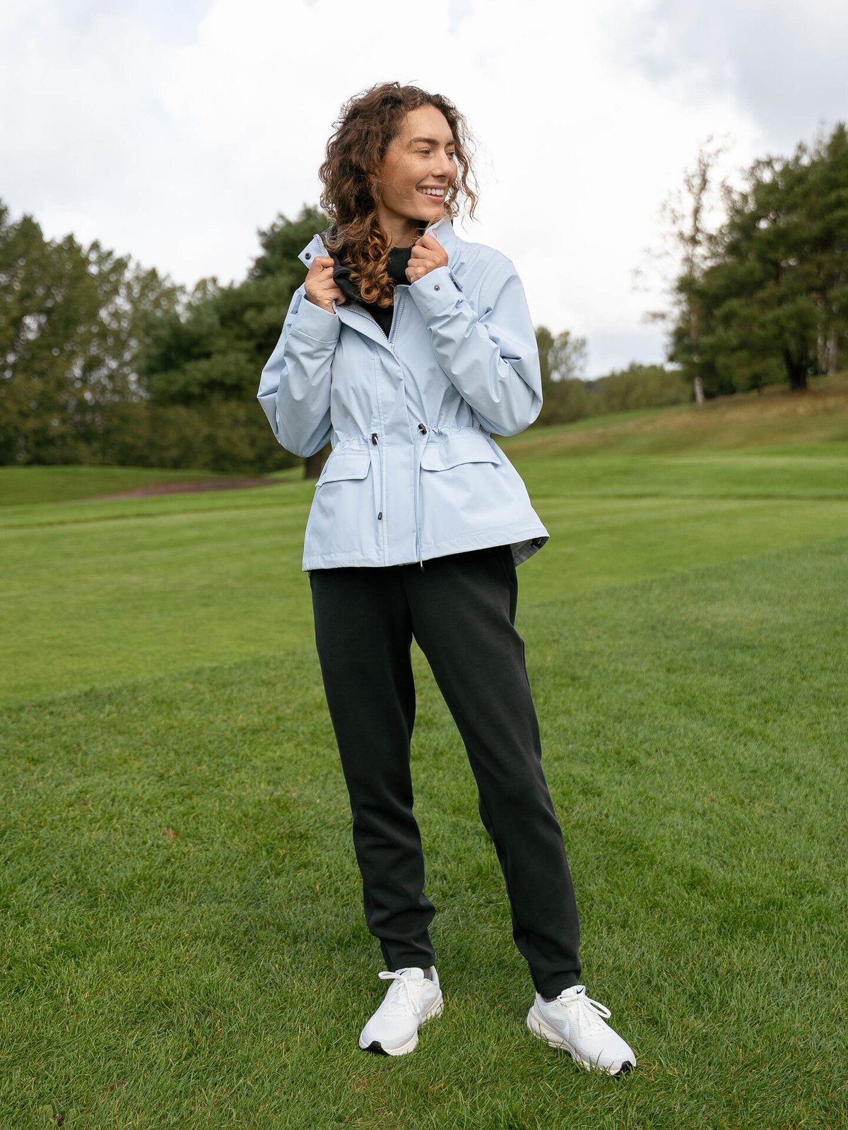 Twentyfour Mode Kaja Skalljakke Frostblå