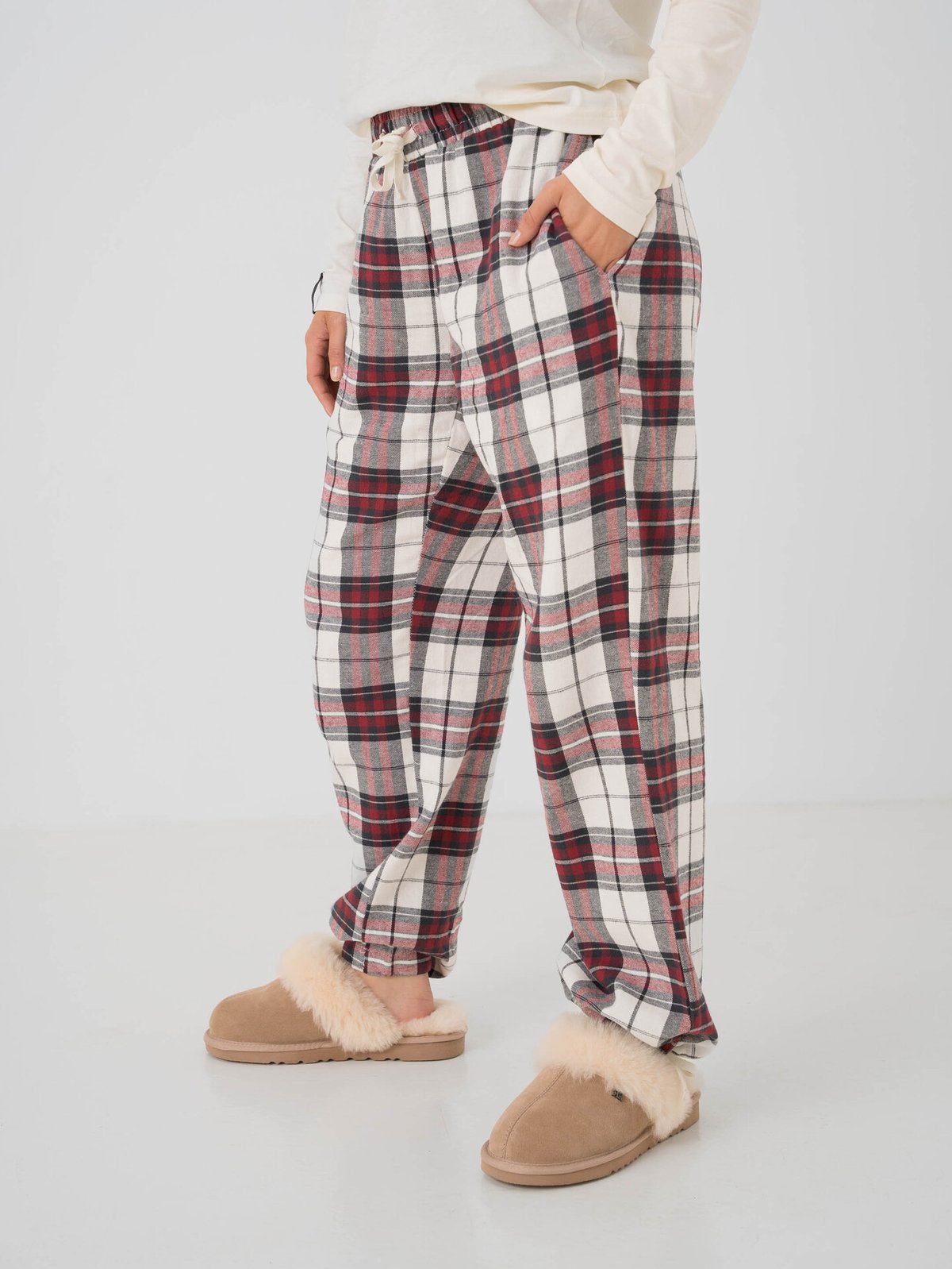 Twentyfour Dreamy Pyjamas Pant Vinrød
