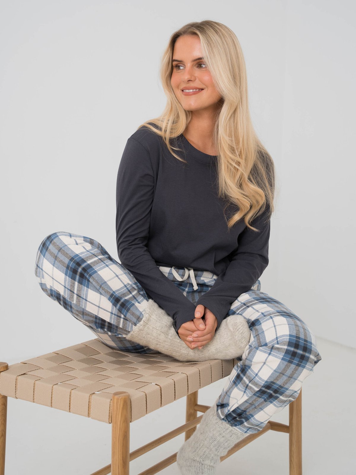 Twentyfour Dreamy Longsleeve Blekkblå