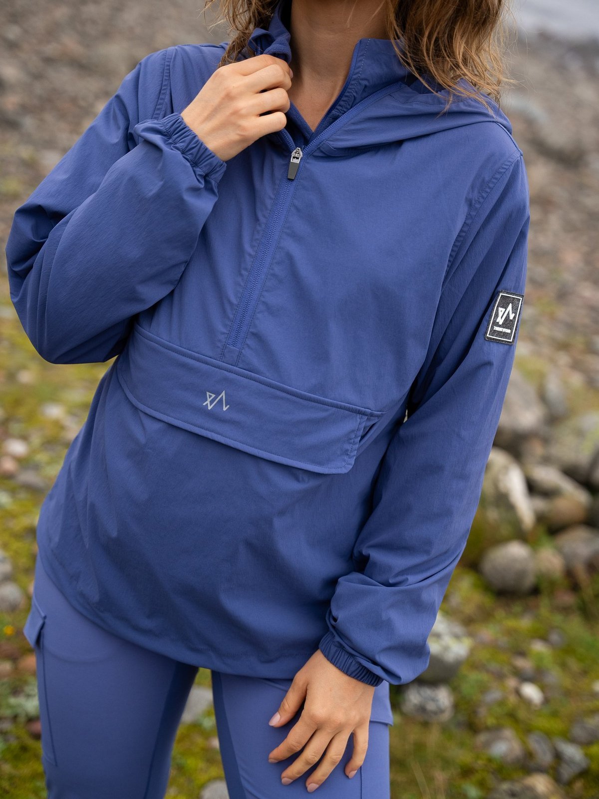 Twentyfour Venture Vind Anorakk Indigo