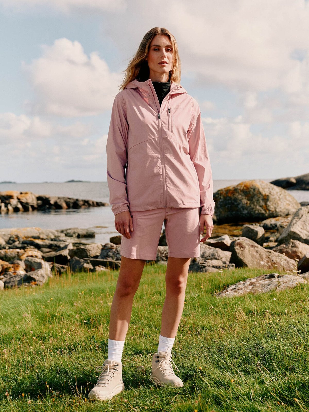 Twentyfour Venture Vind Jakke Støvrosa