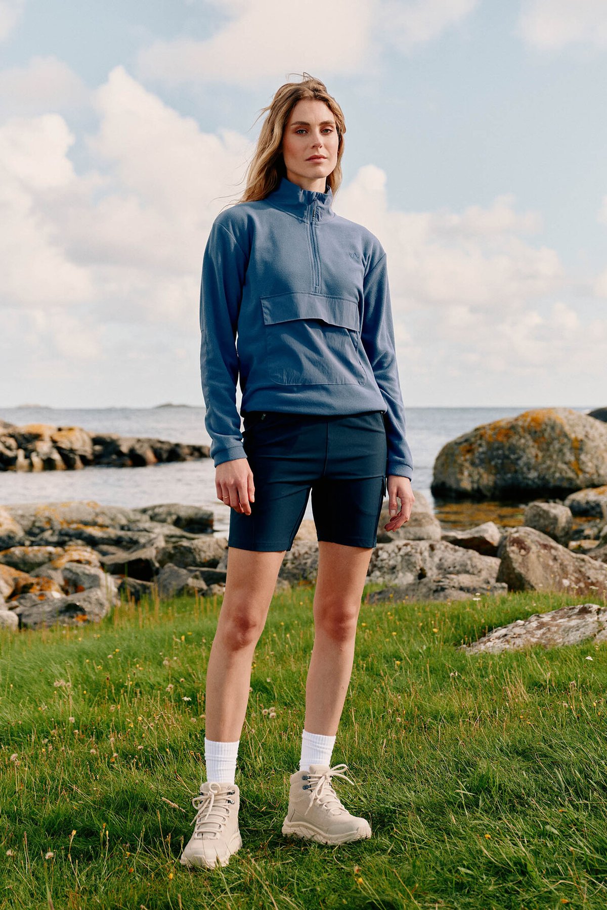 Twentyfour Venture Air Half Zip Indigo