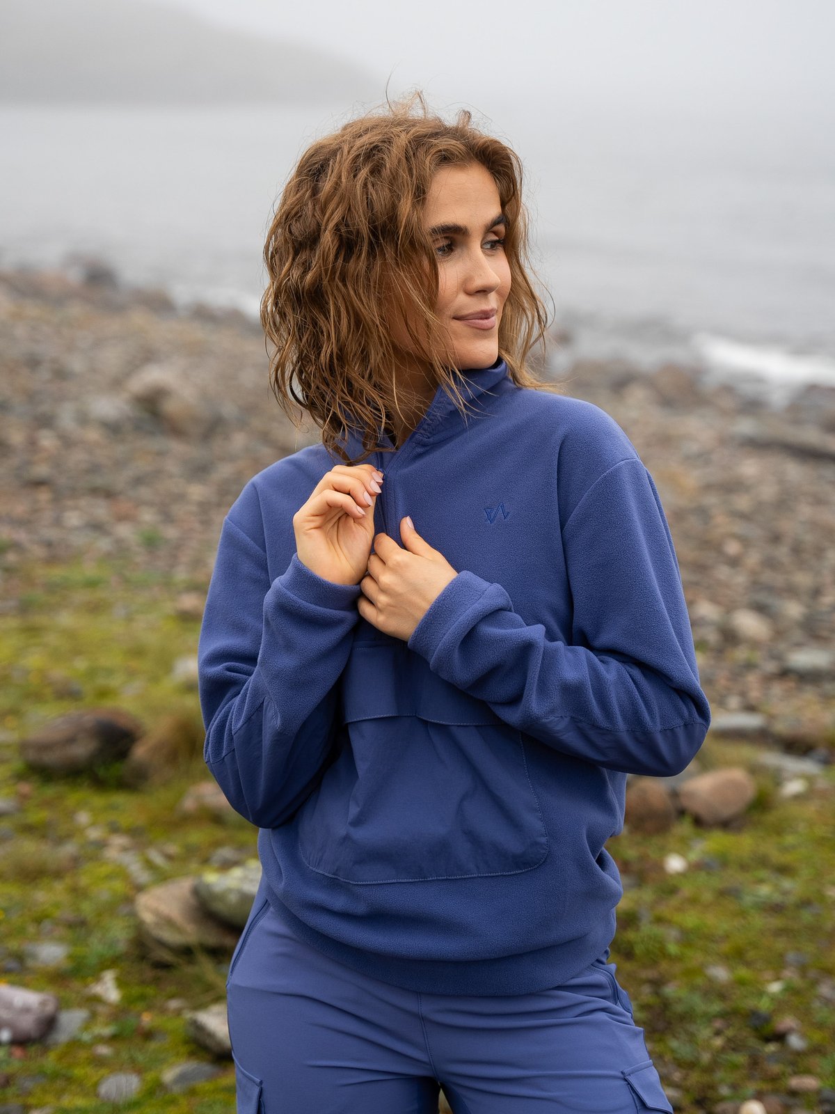 Twentyfour Venture Air Half Zip Indigo