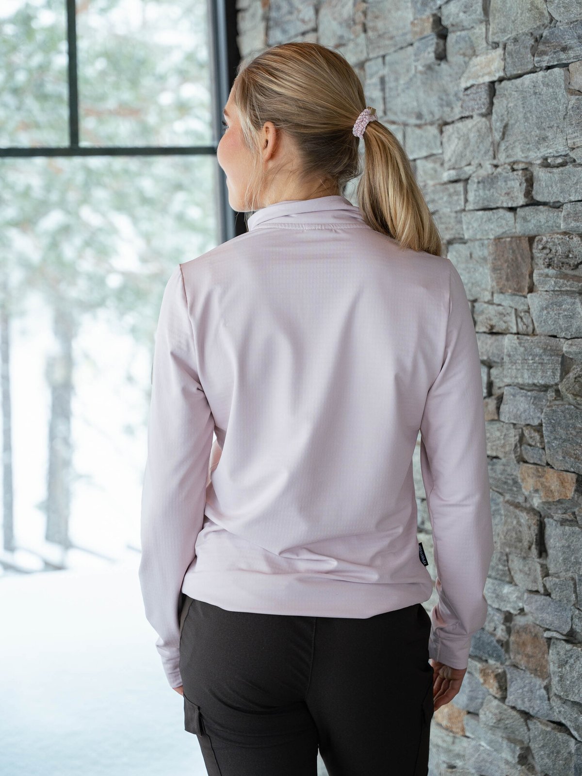 Twentyfour Venture Light Stretch Half Zip Rosa