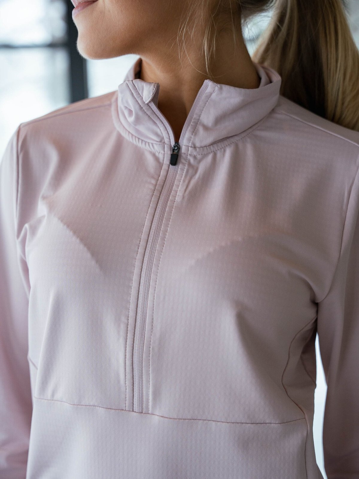 Twentyfour Venture Light Stretch Half Zip Rosa