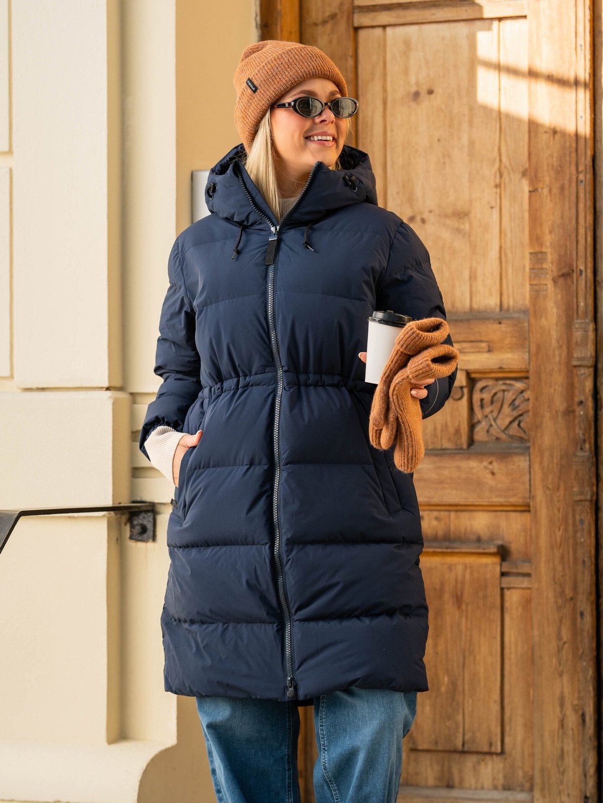 Twentyfour Mode Ella Dunparkas Marine