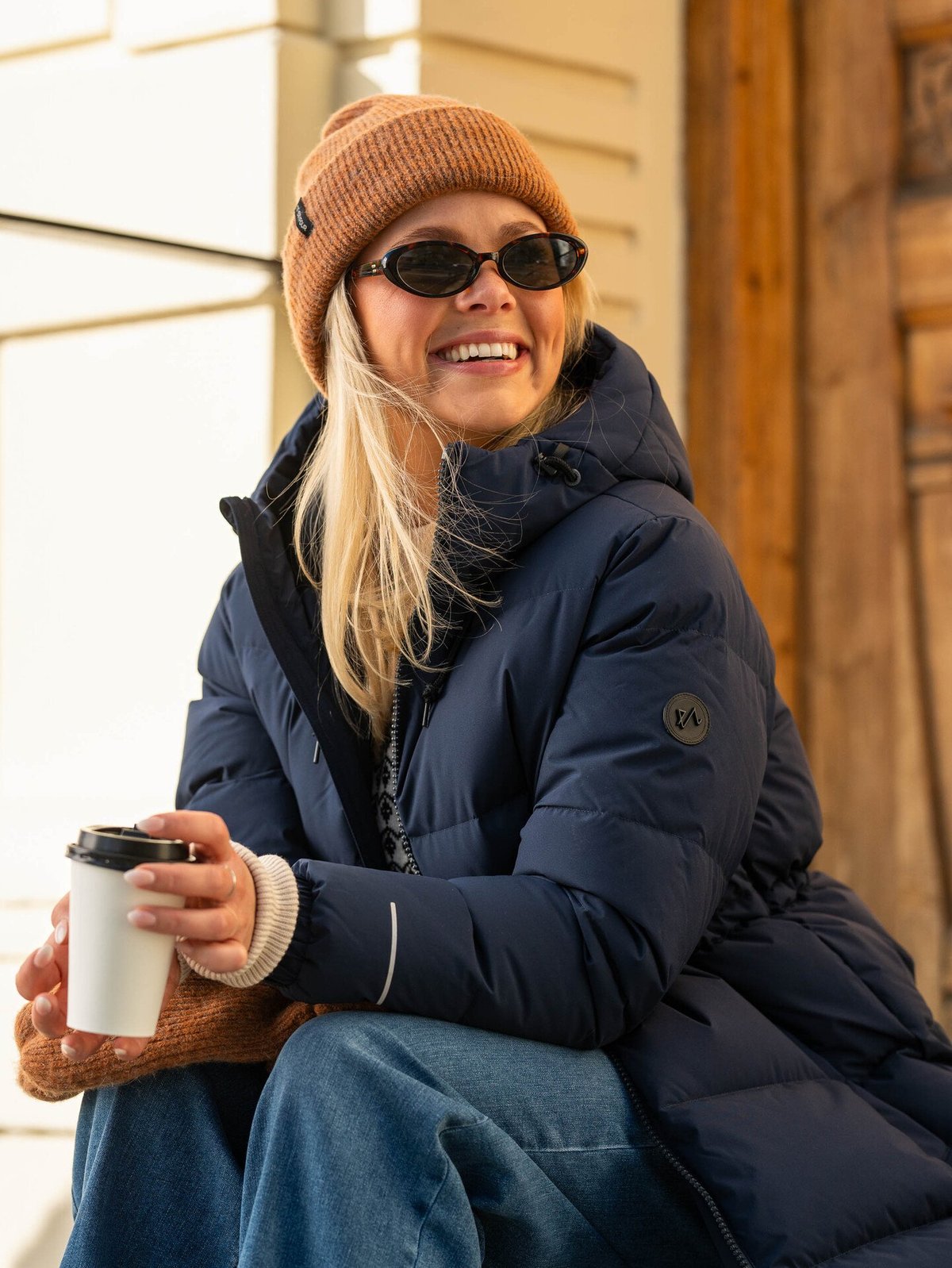 Twentyfour Mode Ella Dunparkas Marine