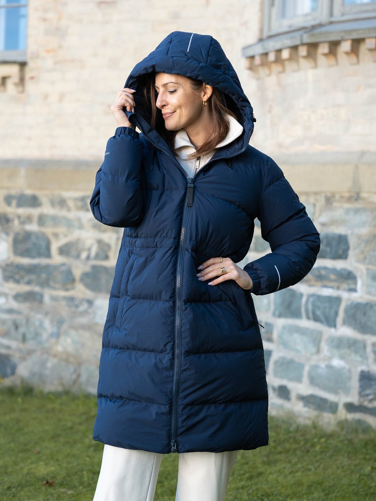 Twentyfour Mode Ella Dunparkas Marine