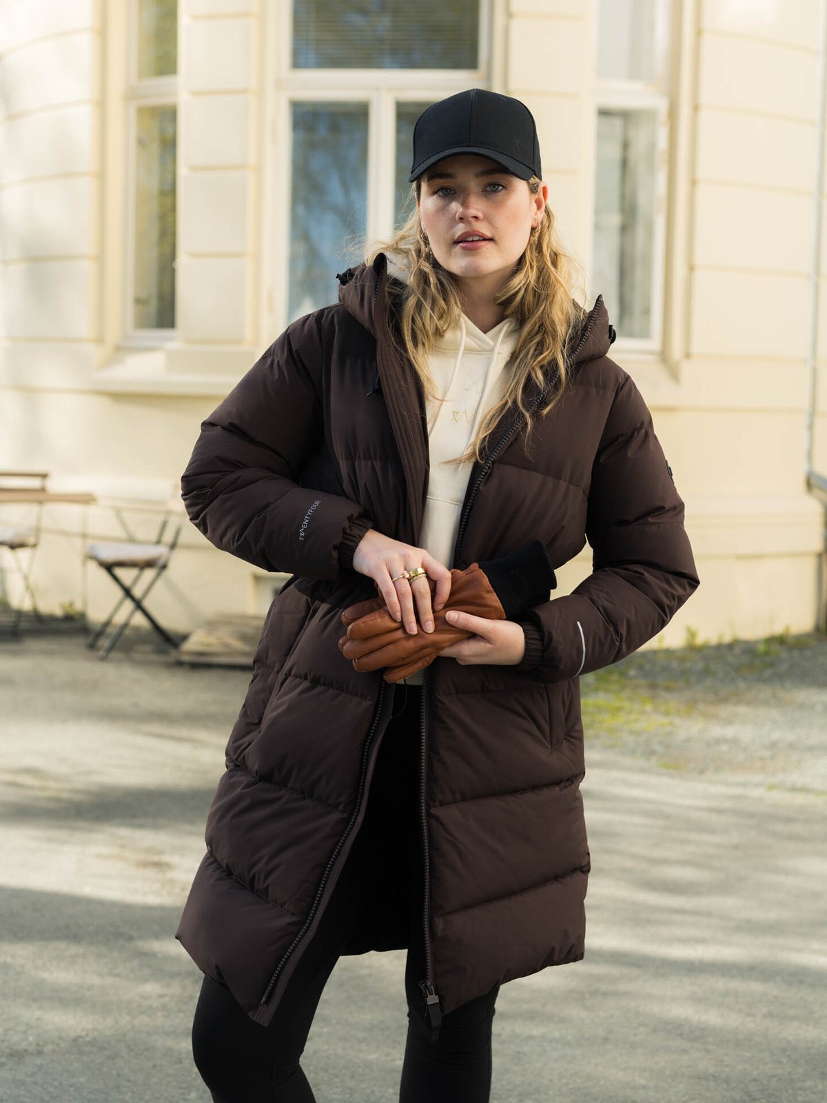 Twentyfour Mode Ella Dunparkas Mørk Brun