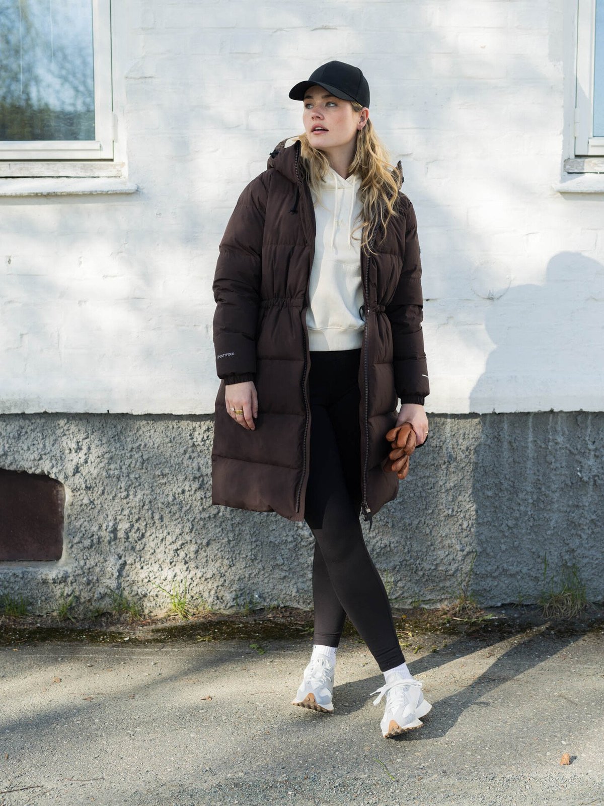 Twentyfour Mode Ella Dunparkas Mørk Brun