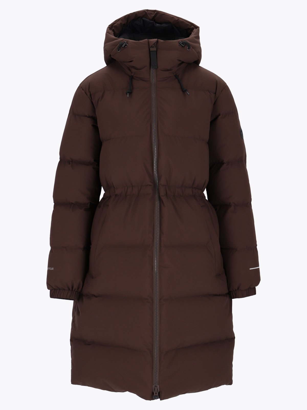 Twentyfour Mode Ella Dunparkas Mørk Brun