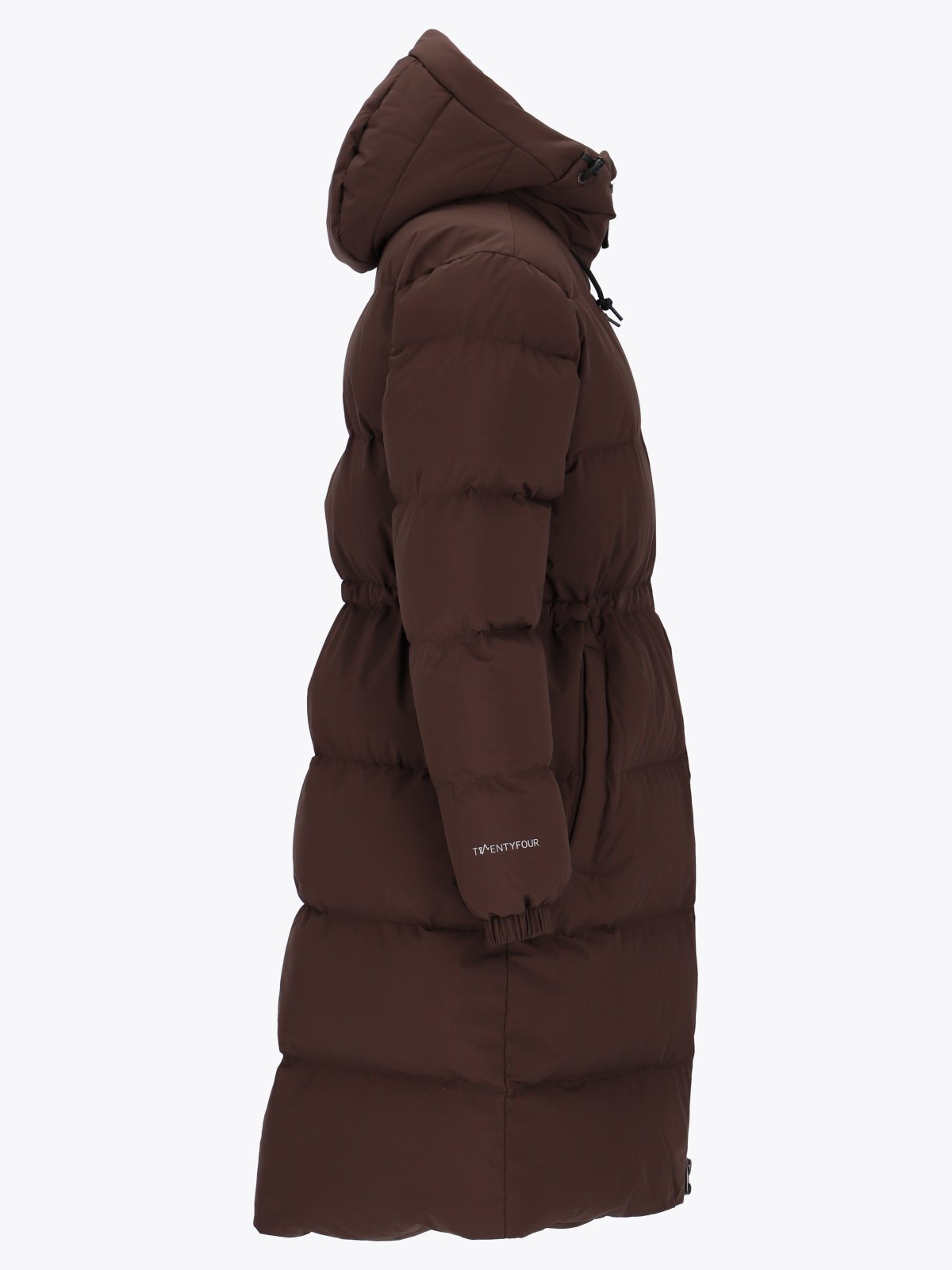 Twentyfour Mode Ella Dunparkas Mørk Brun