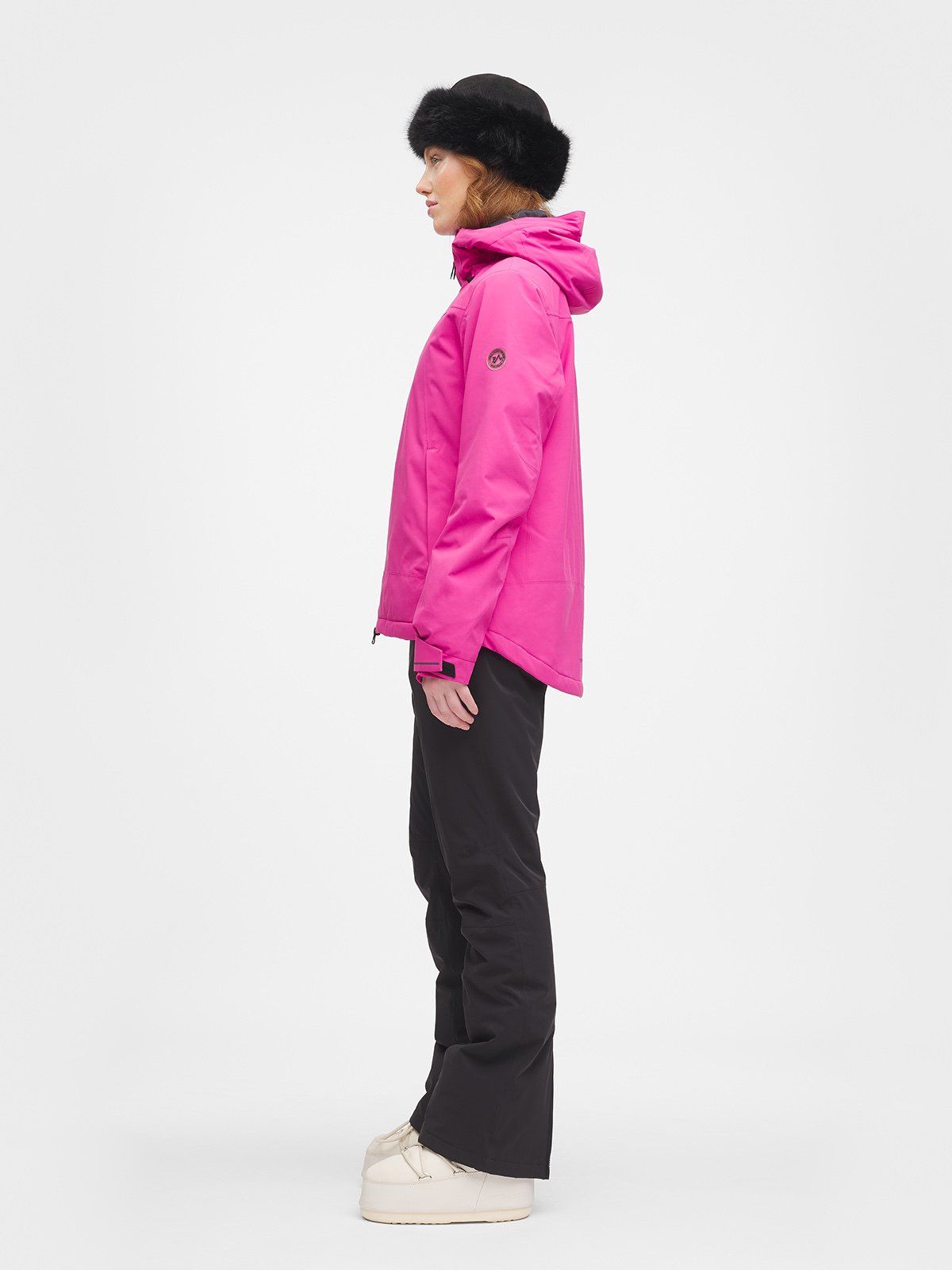 Twentyfour Aurora Varm Jakke Fuksia