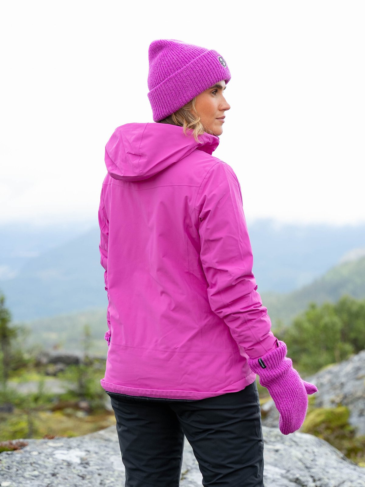 Twentyfour Aurora Varm Jakke Fuksia