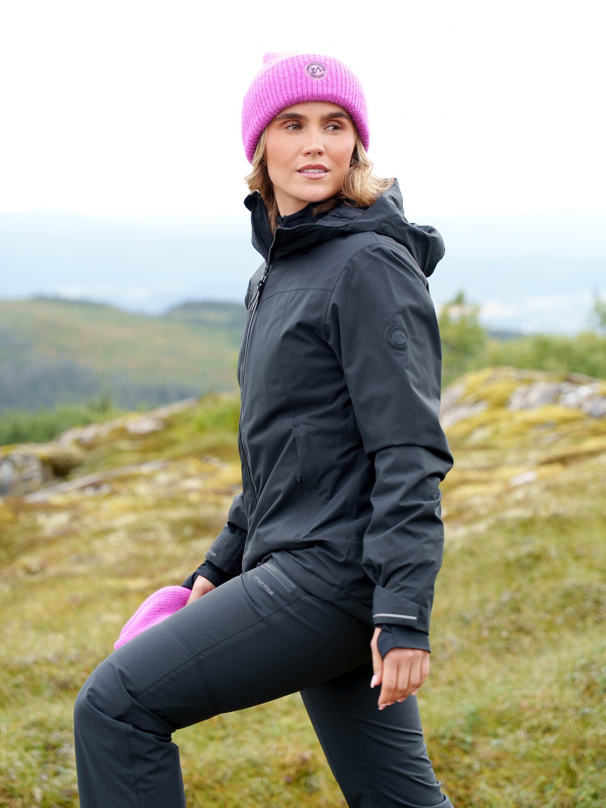 Twentyfour Aurora Varm Jakke Sort