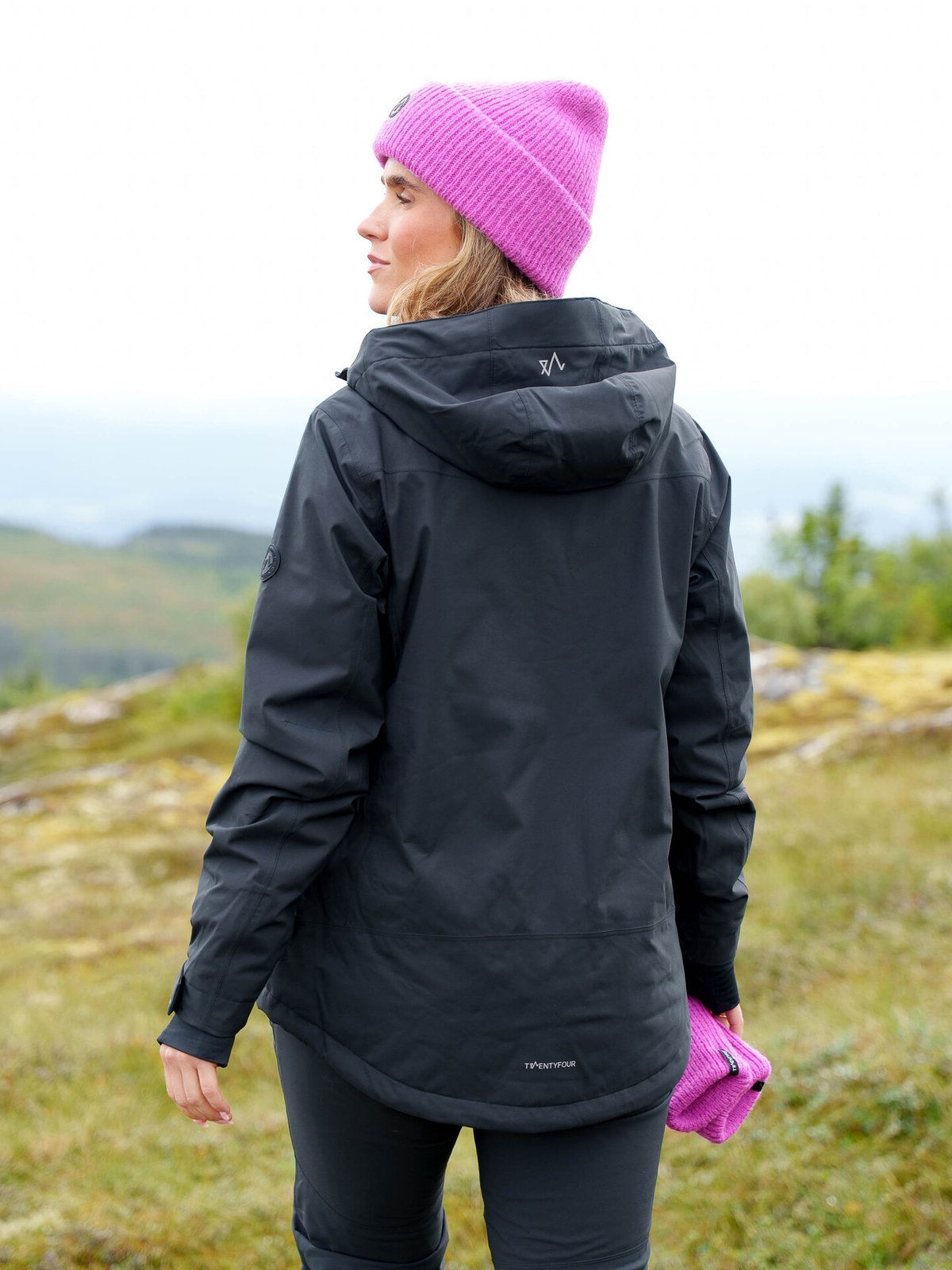 Twentyfour Aurora Varm Jakke Sort