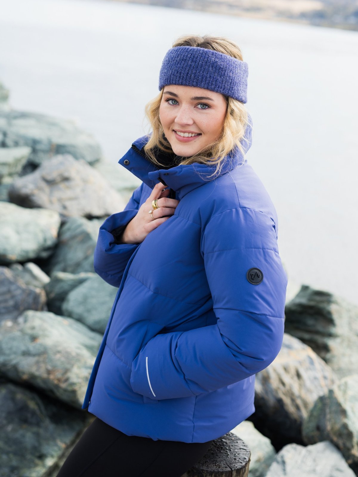 Twentyfour Mode Mia Puffer Indigo