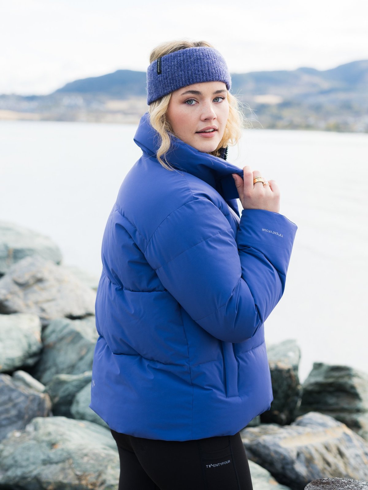 Twentyfour Mode Mia Puffer Indigo
