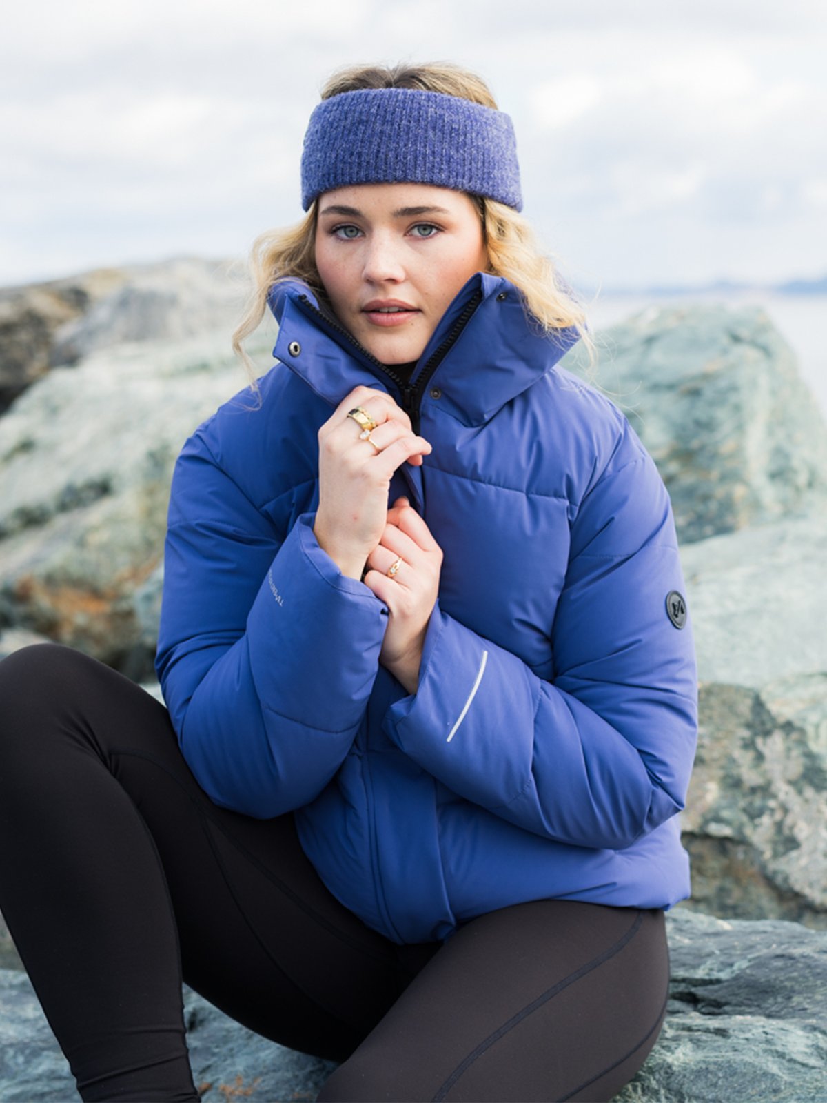 Twentyfour Mode Mia Puffer Indigo