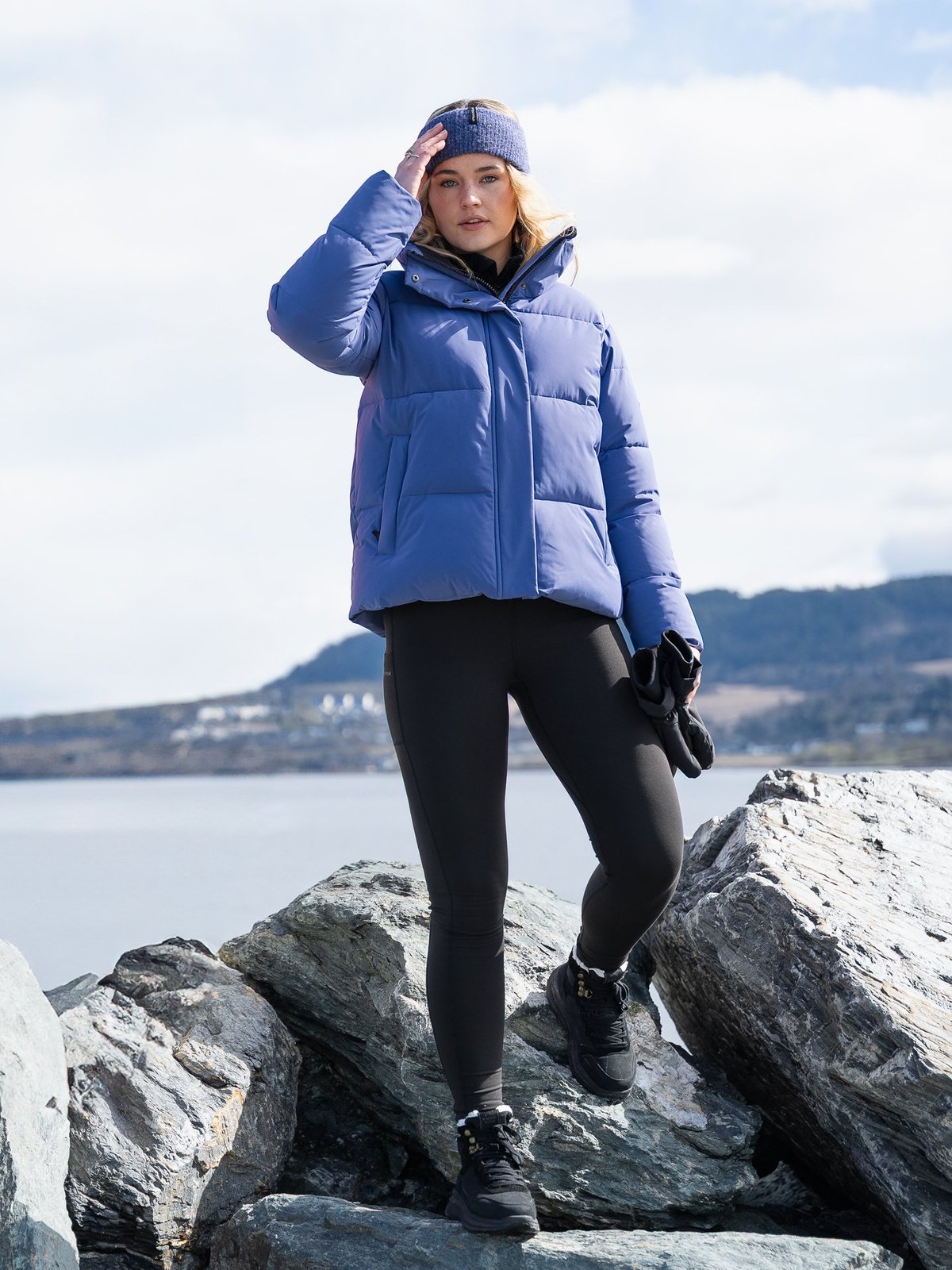 Twentyfour Mode Mia Puffer Indigo