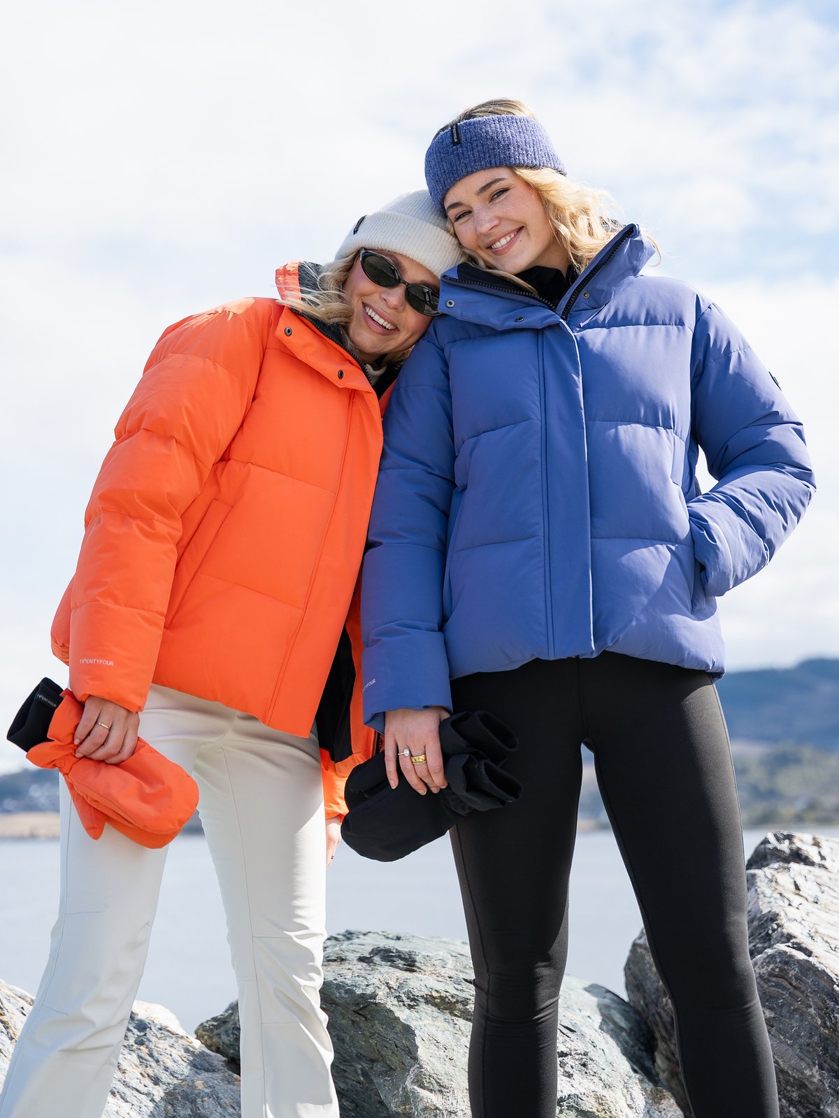 Twentyfour Mode Mia Puffer Indigo