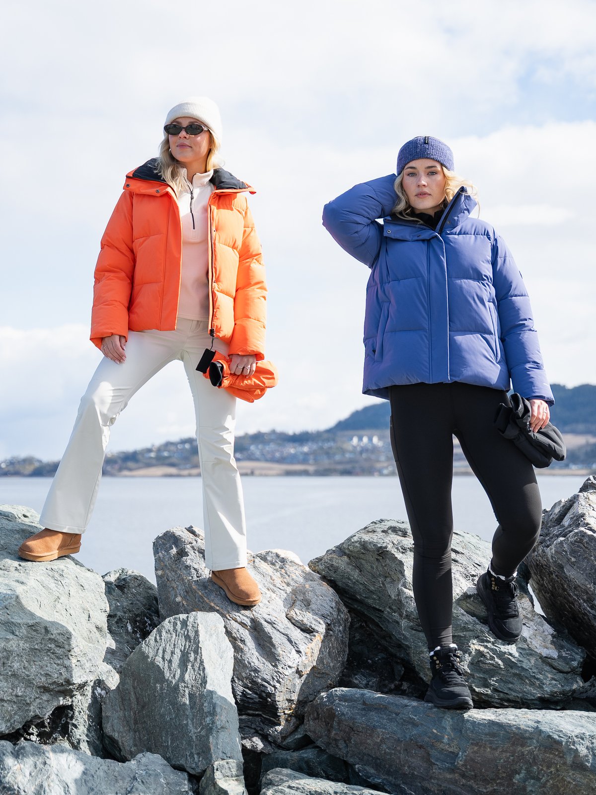 Twentyfour Mode Mia Puffer Indigo