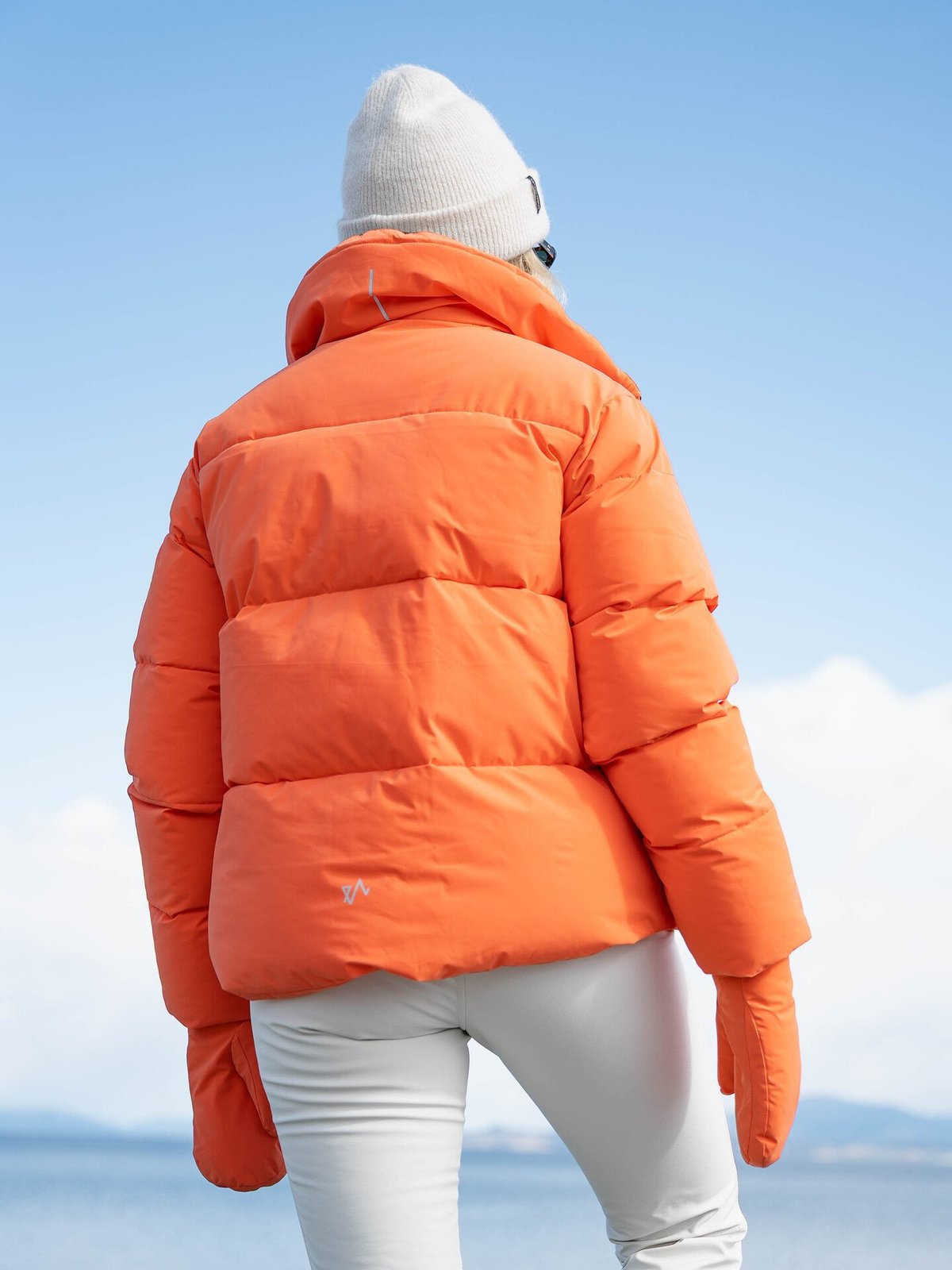 Twentyfour Mode Mia Puffer Neonrød