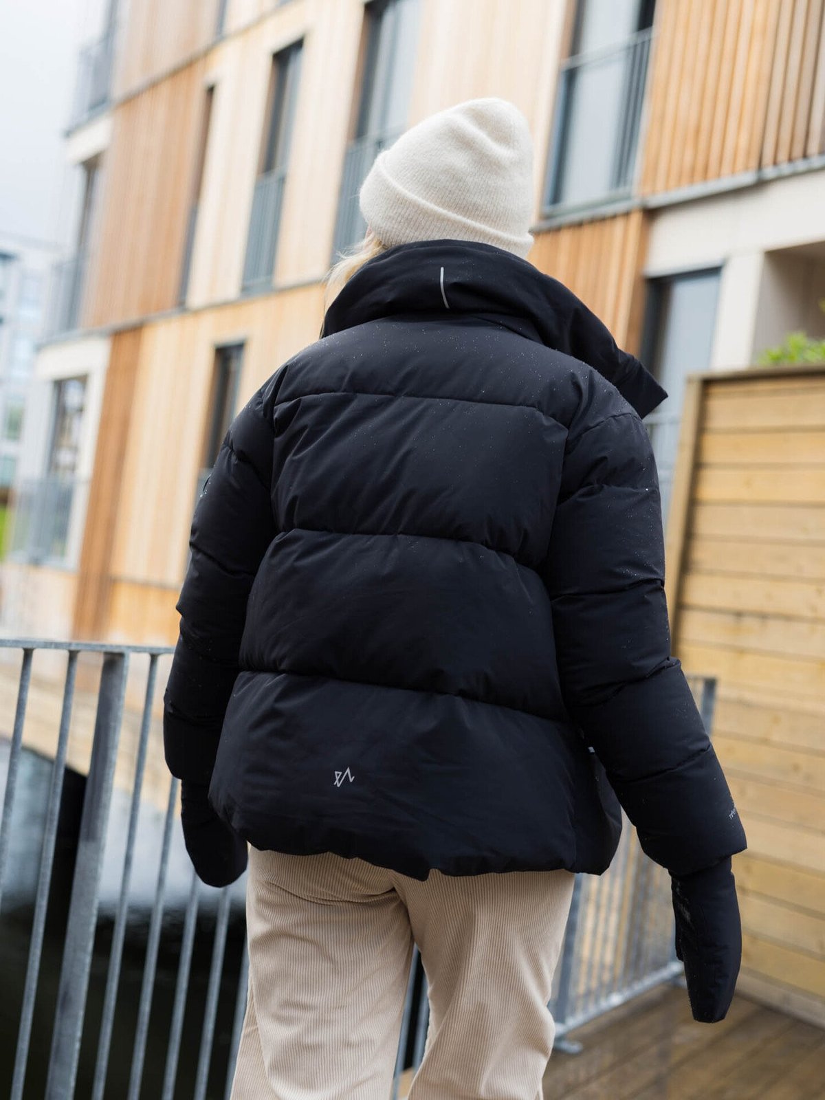 Twentyfour Mode Mia Puffer Sort