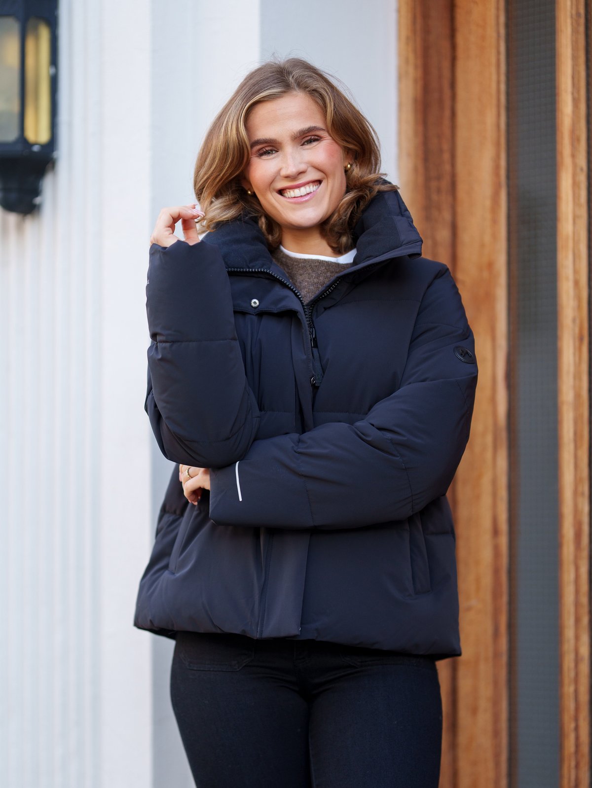 Twentyfour Mode Mia Puffer Sort