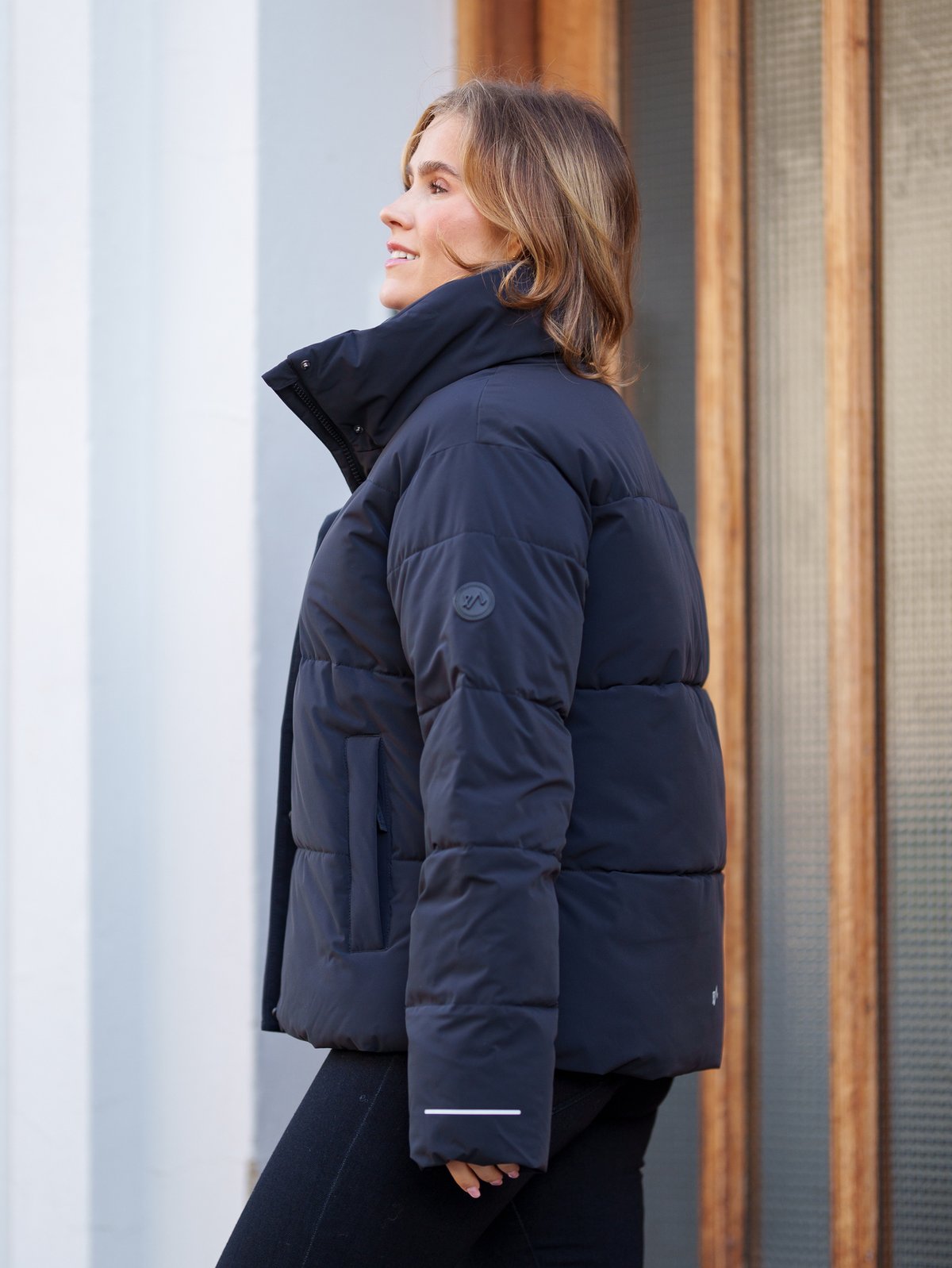 Twentyfour Mode Mia Puffer Sort