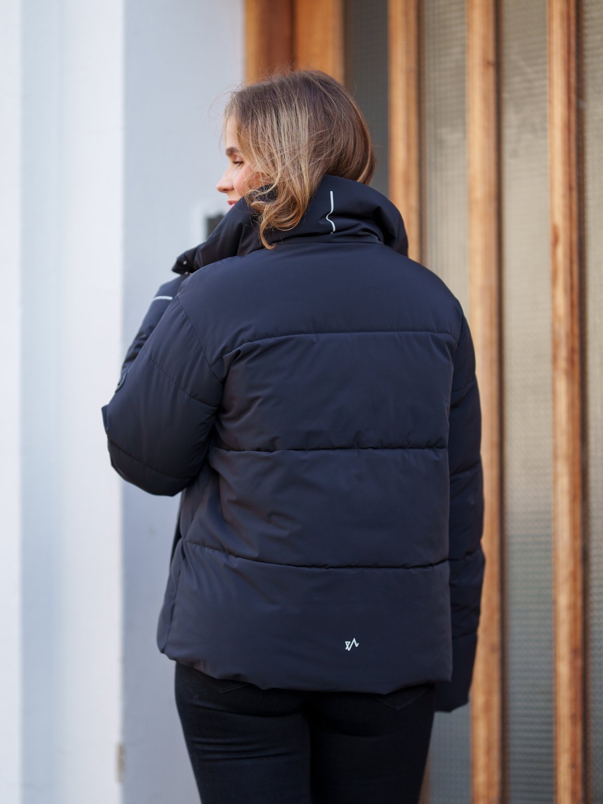 Twentyfour Mode Mia Puffer Sort