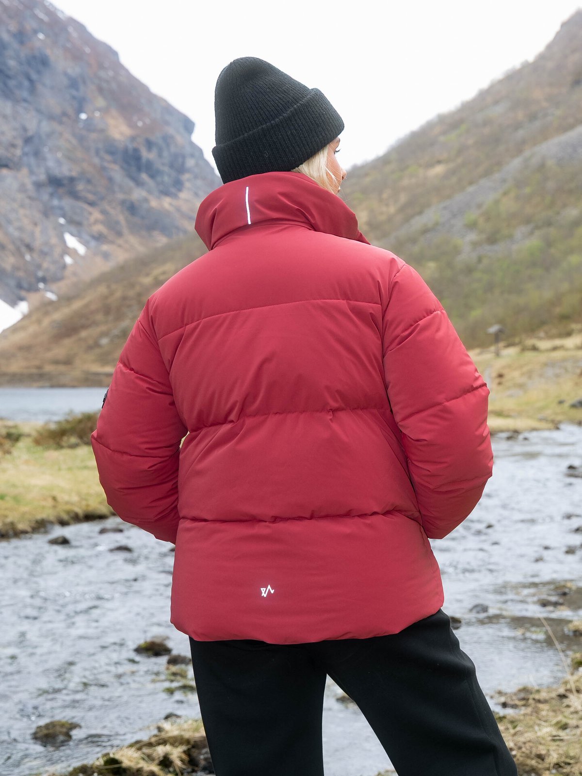 Twentyfour Mode Mia Puffer Tranebær