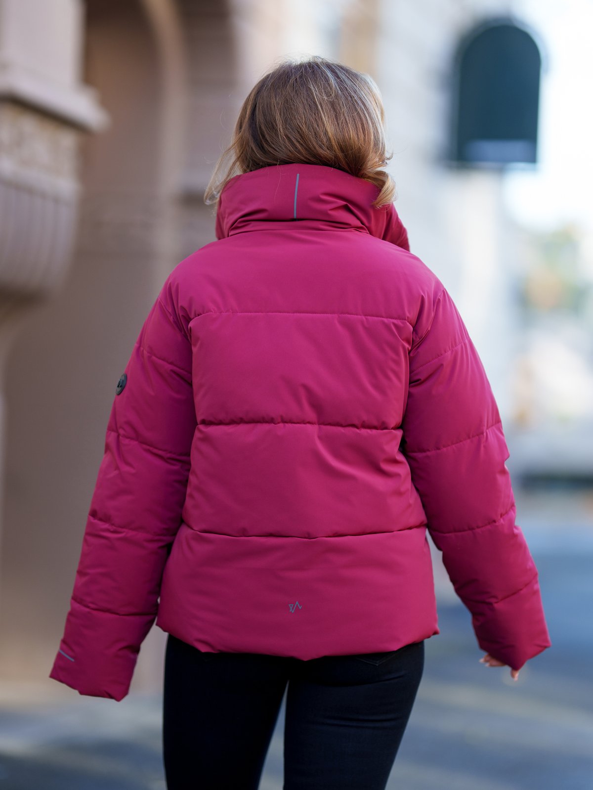 Twentyfour Mode Mia Puffer Tranebær