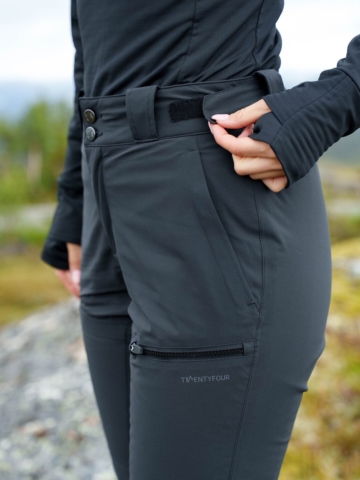 Twentyfour Aurora Warm Bukse Sort