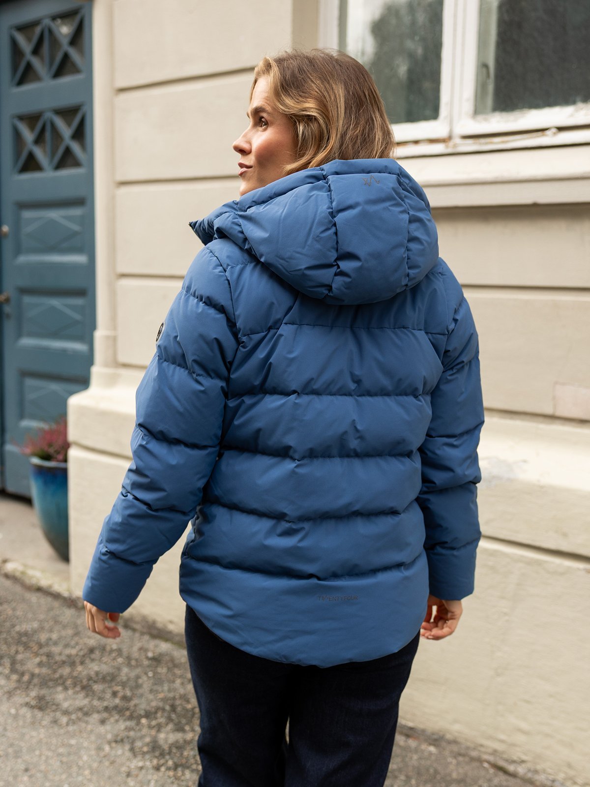 Twentyfour Aurora Dunjakke Gråblå