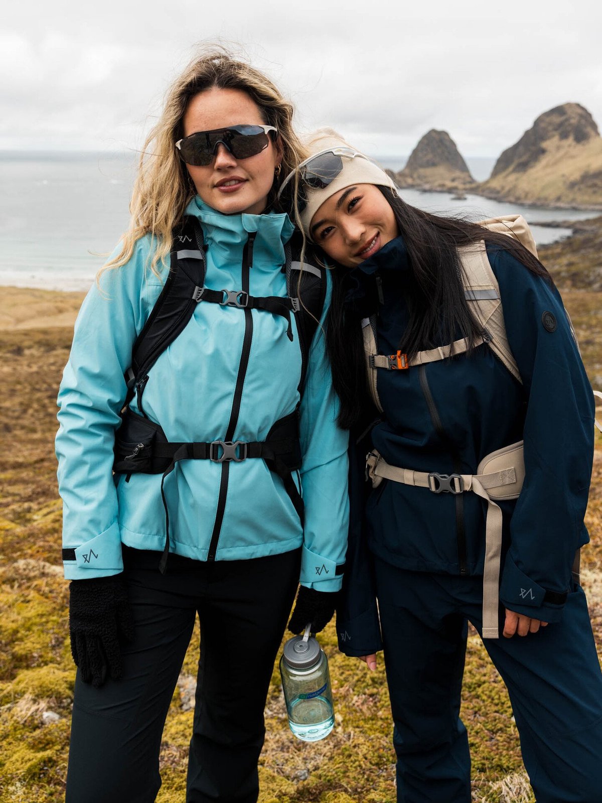 Twentyfour Aurora 2-Lags Skalljakke Marine