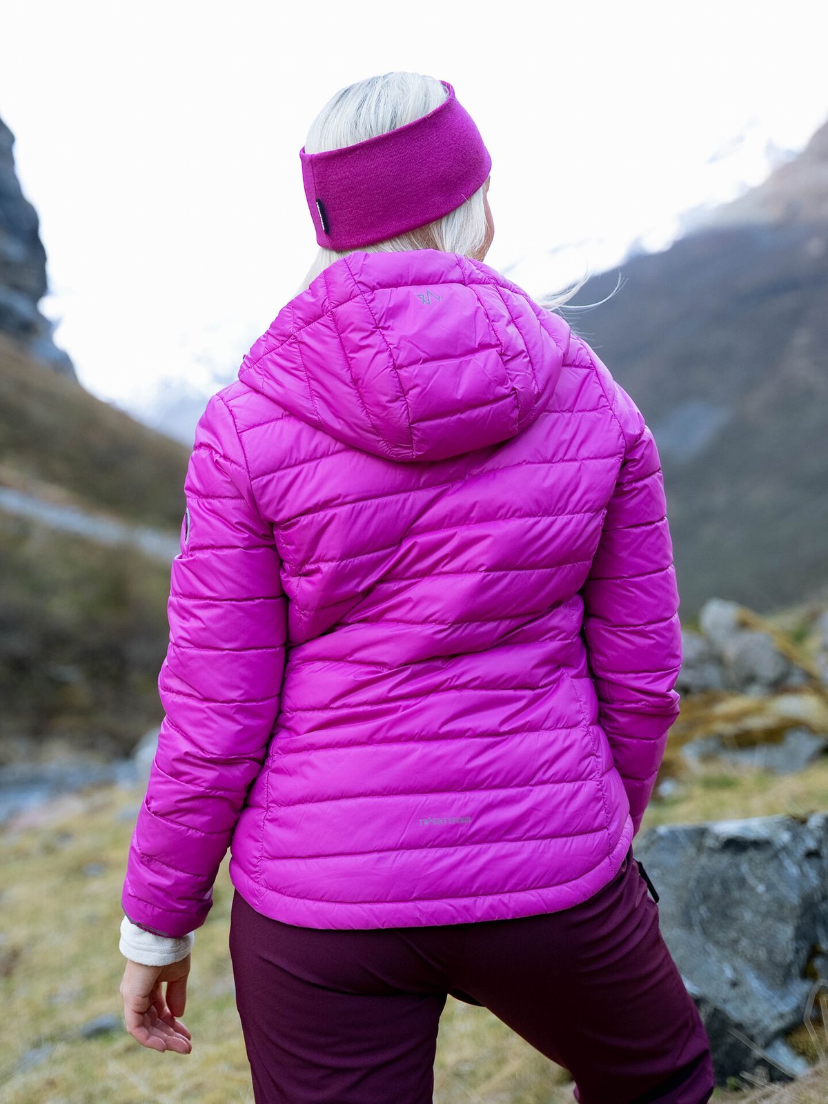 Twentyfour Aurora Lett Dunjakke Fuksia