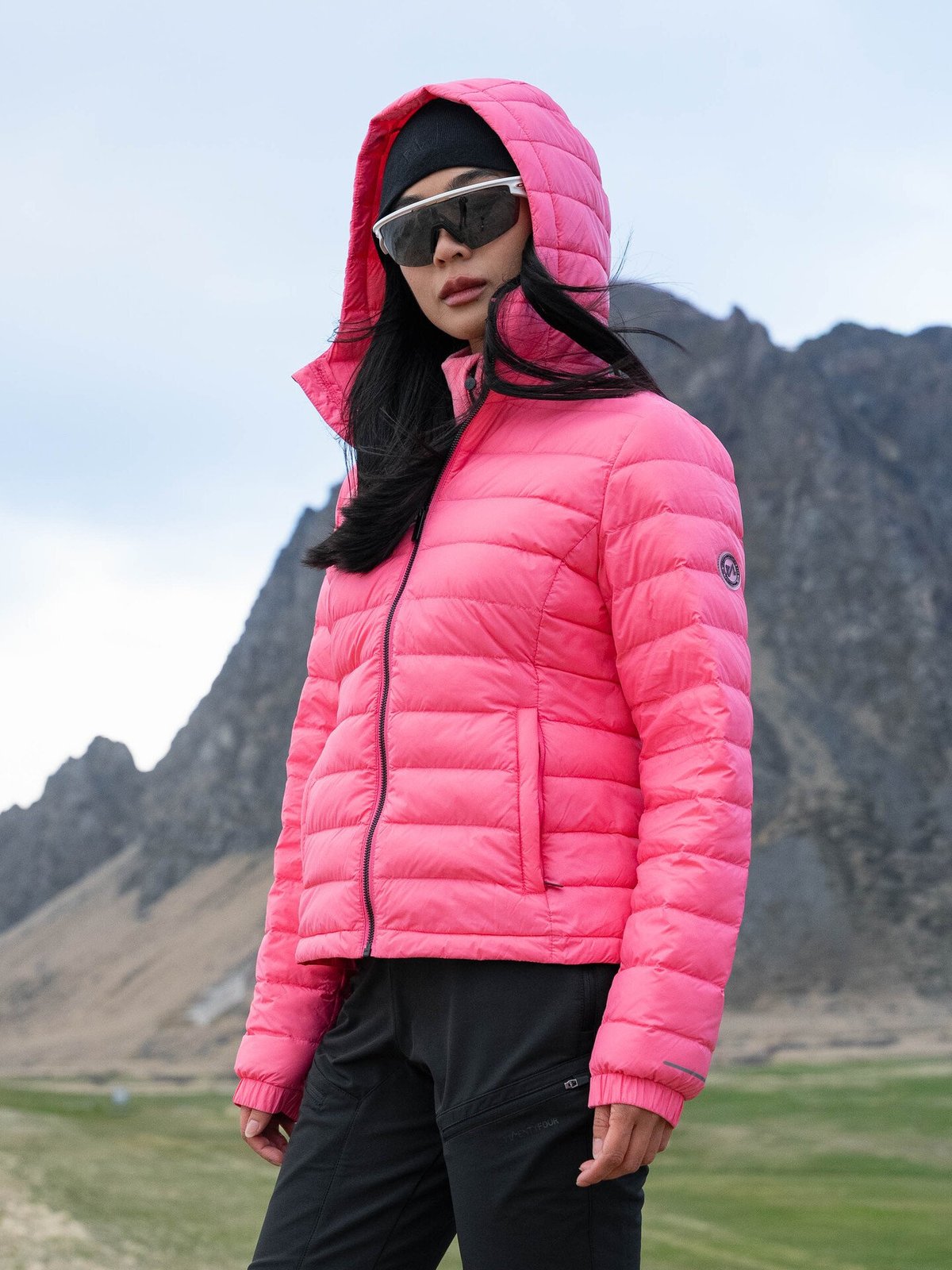 Twentyfour Aurora Lett Dunjakke Rosa