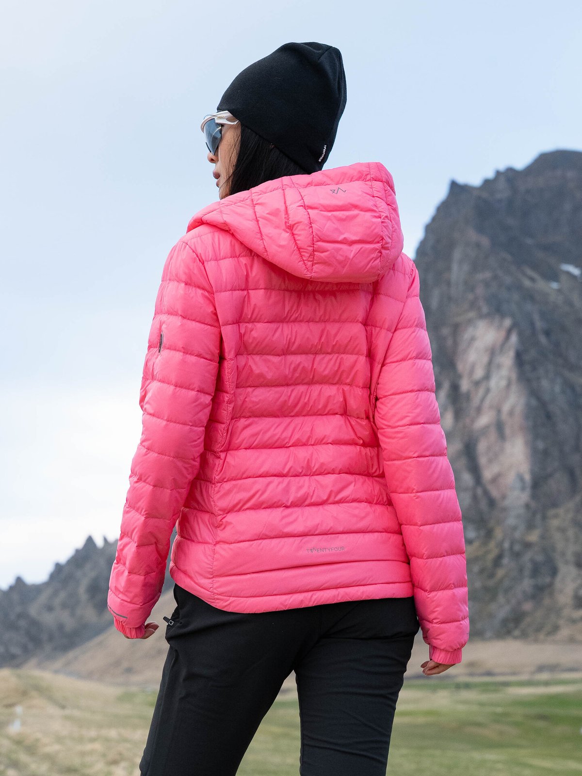 Twentyfour Aurora Lett Dunjakke Rosa