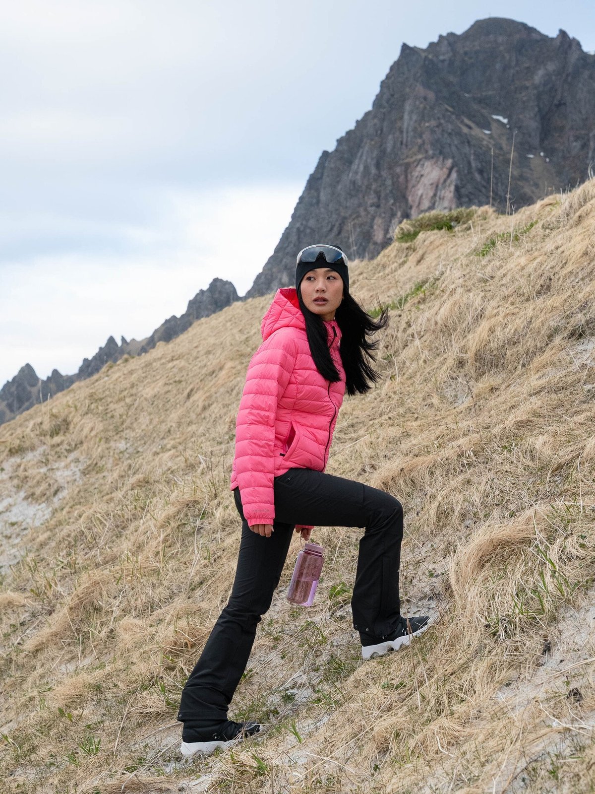 Twentyfour Aurora Lett Dunjakke Rosa