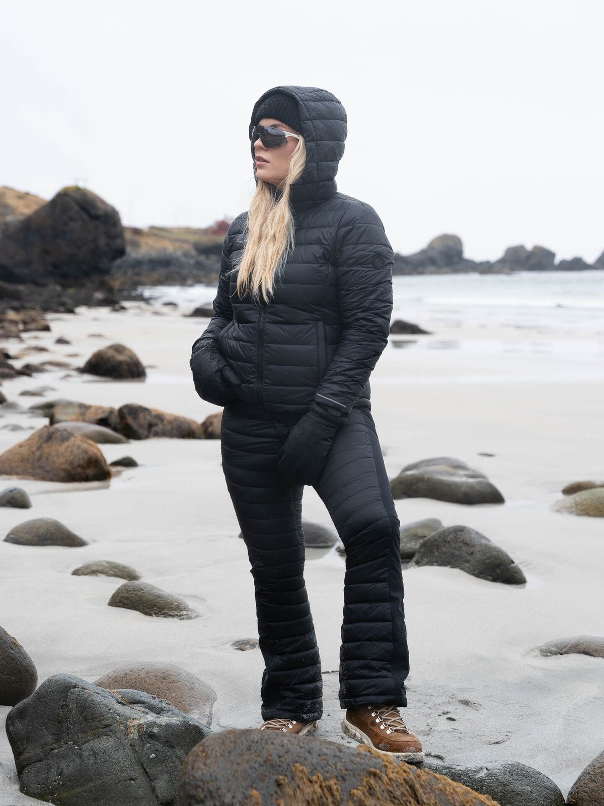 Twentyfour Aurora Lett Dunjakke Sort