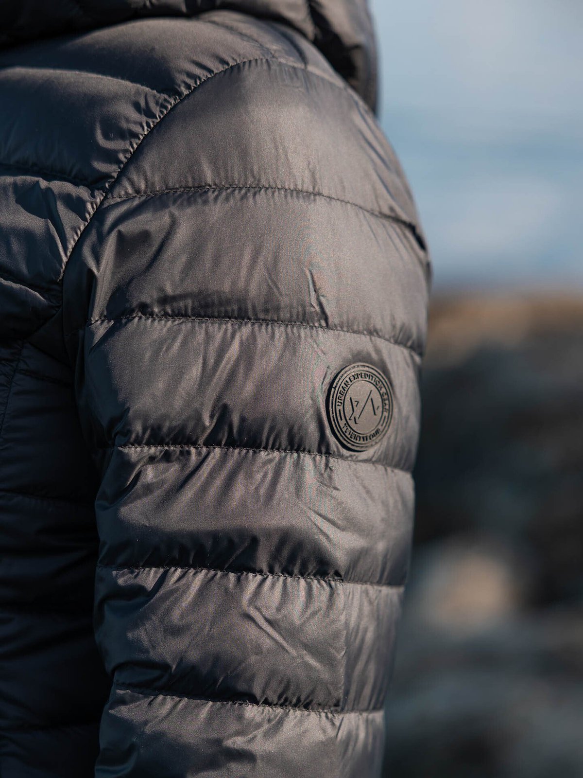 Twentyfour Aurora Lett Dunjakke Sort