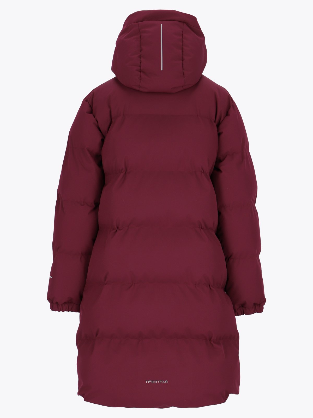 Twentyfour Mode Aria Parkas Mørk Burgunder
