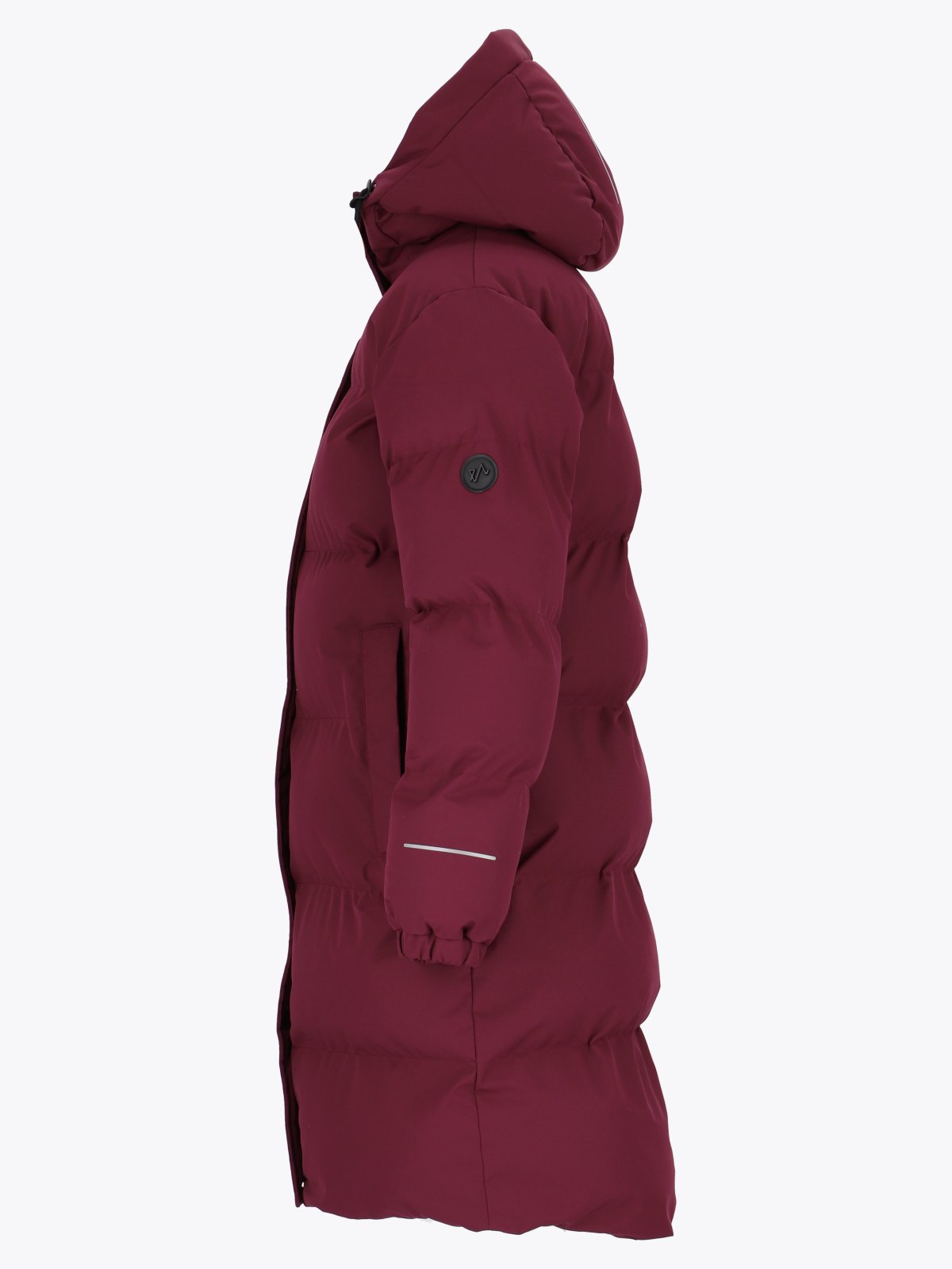 Twentyfour Mode Aria Parkas Mørk Burgunder
