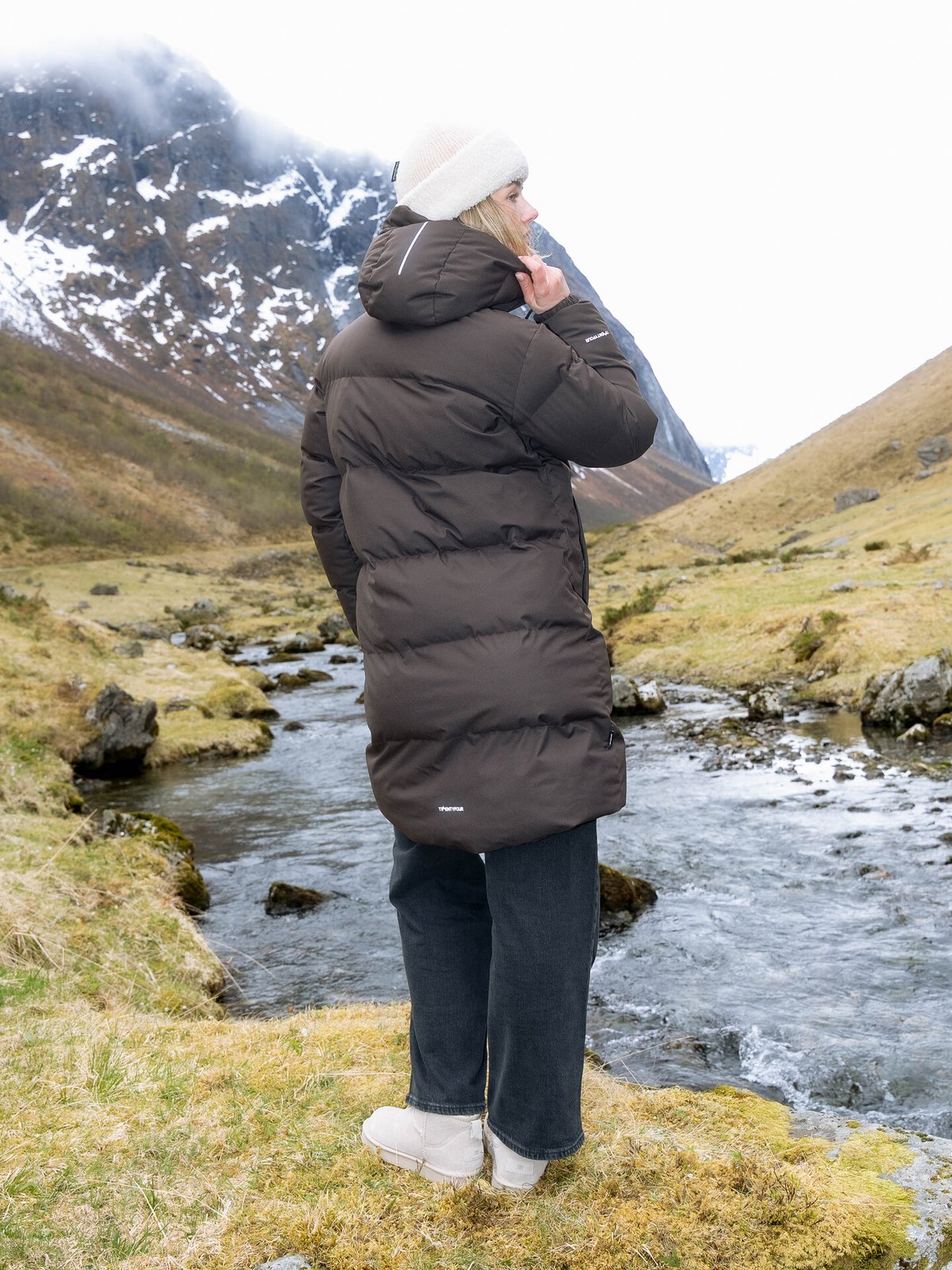 Twentyfour Mode Aria Parkas Mørk brun