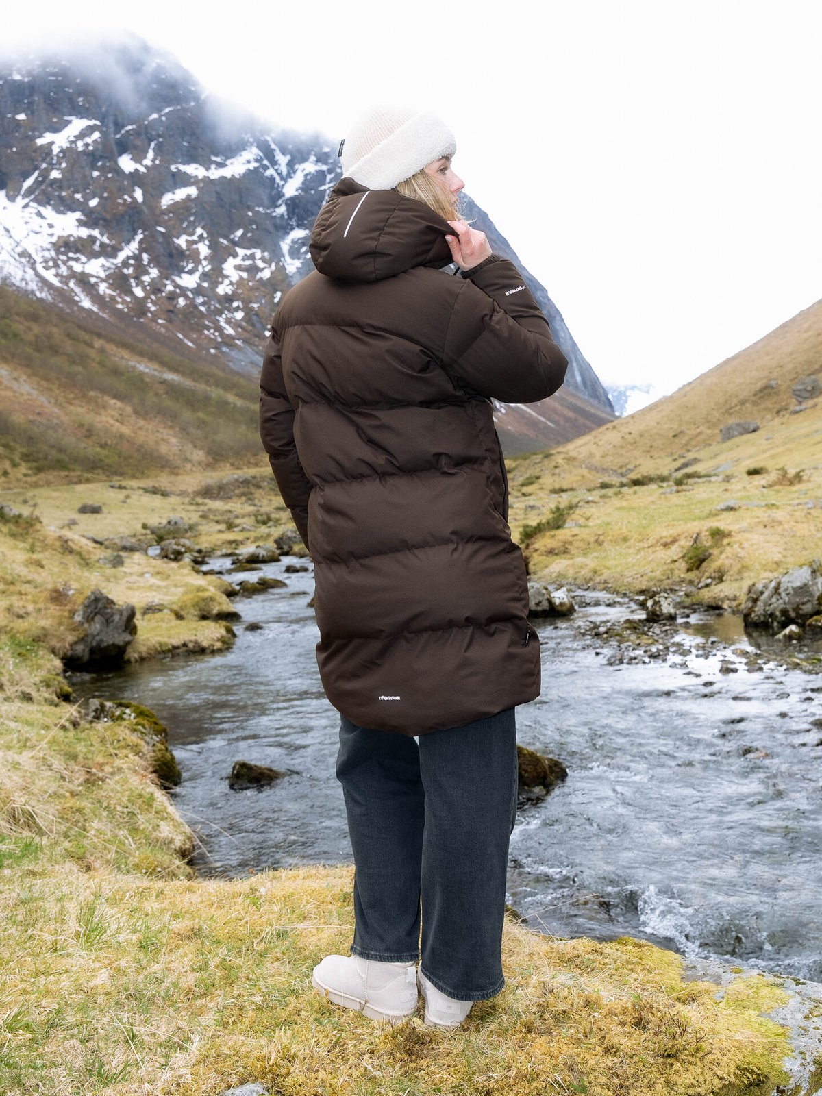 Twentyfour Mode Aria Parkas Mørk brun