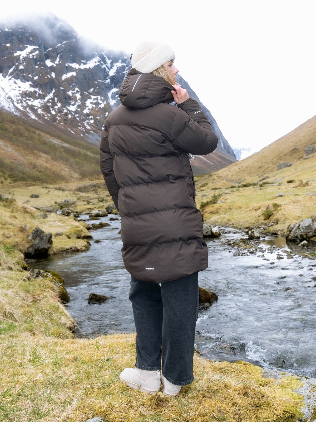 Twentyfour Mode Aria Parkas Mørk brun
