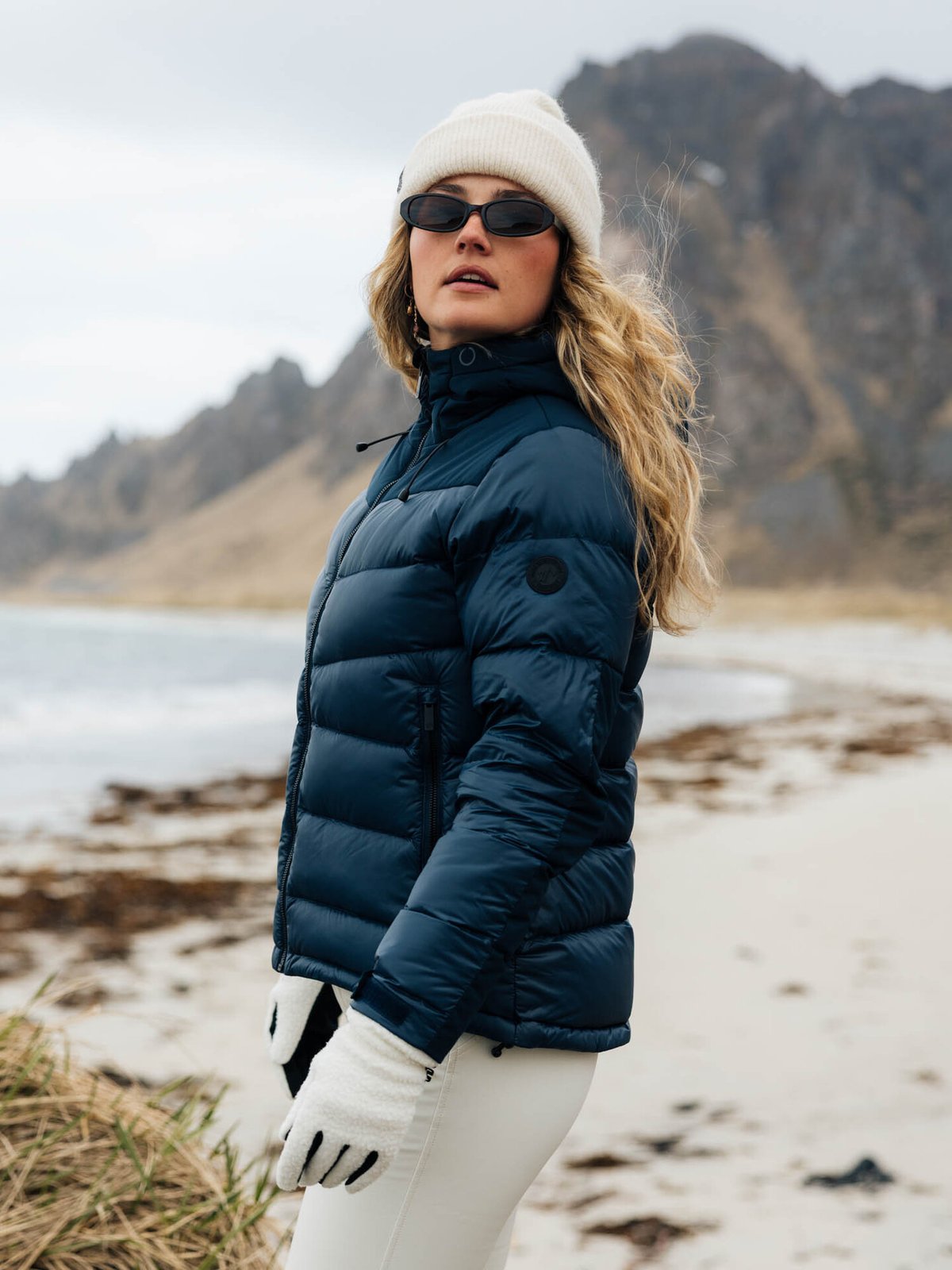 Twentyfour Aurora Warm Dunjakke Marine